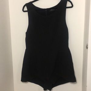 MINKPINK scallop bottom romper